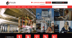 Desktop Screenshot of houle.ca